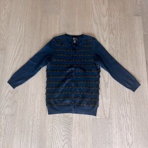 Aqua cashmere cardigan